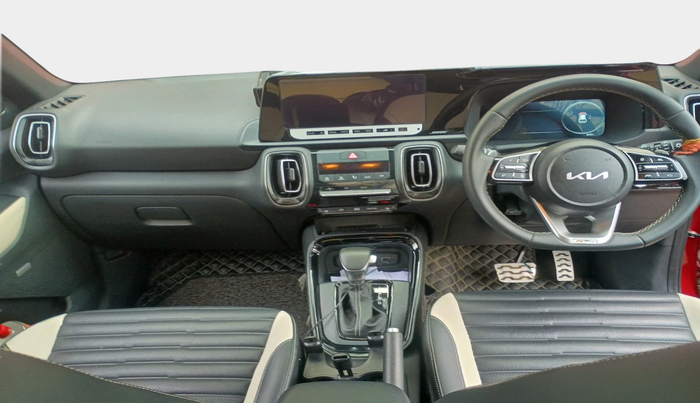 2024 KIA SONET GTX Plus 1.0 Turbo Petrol DCT Dual Tone, Petrol, Automatic, 5,255 km, interior