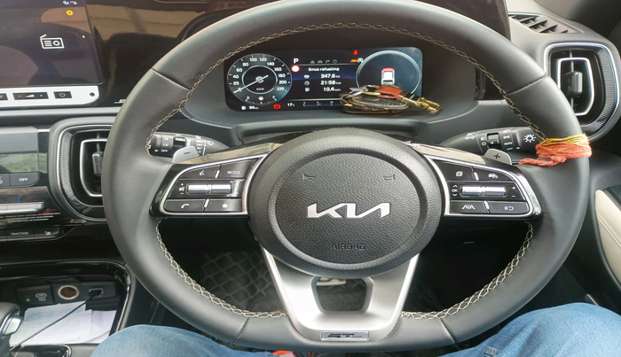 2024 KIA SONET GTX Plus 1.0 Turbo Petrol DCT Dual Tone, Petrol, Automatic, 5,255 km, interior