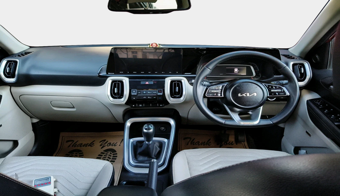 2021 KIA SONET HTX PLUS 1.0 IMT, Petrol, Manual, 45,680 km, interior