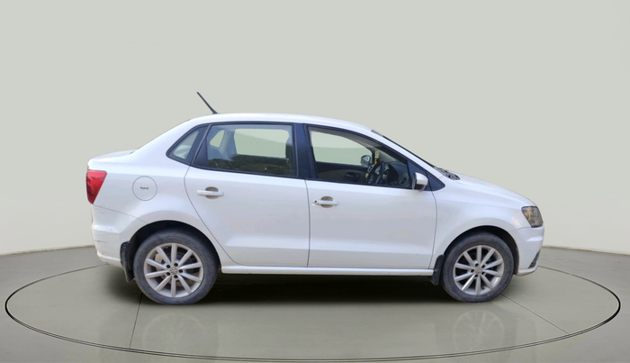 2017 Volkswagen Ameo HIGHLINE1.2L PLUS 16 ALLOY, Petrol, Manual, 1,25,211 km, exterior