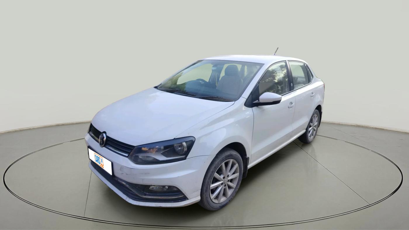 2017 Volkswagen Ameo HIGHLINE1.2L PLUS 16 ALLOY, Petrol, Manual, 1,25,211 km, exterior