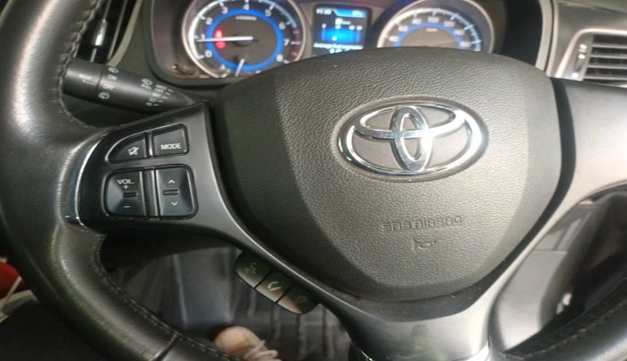 2019 Toyota Glanza V, Petrol, Manual, 60,544 km, interior