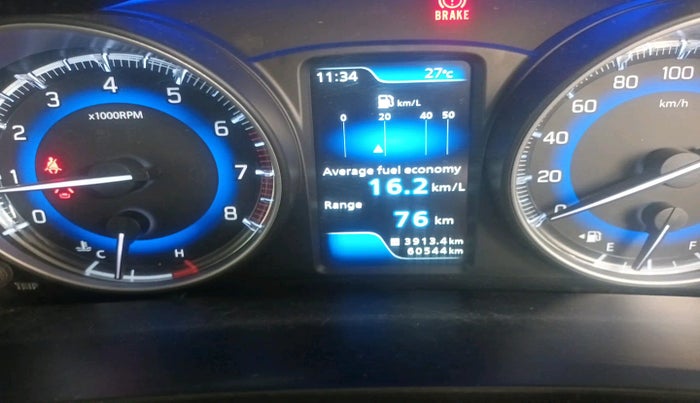 2019 Toyota Glanza V, Petrol, Manual, 60,544 km, interior