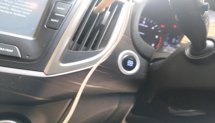 2016 Hyundai Creta SX PLUS AT 1.6 DIESEL, Diesel, Automatic, 46,098 km, interior