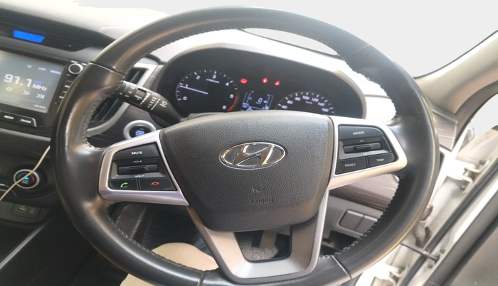 2016 Hyundai Creta SX PLUS AT 1.6 DIESEL, Diesel, Automatic, 46,098 km, interior