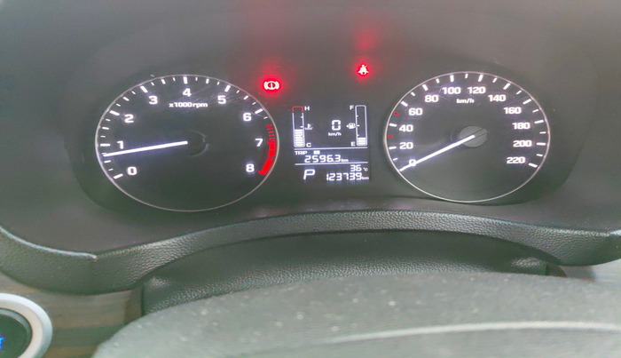 2018 Hyundai Creta SX AT 1.6 PETROL, Petrol, Automatic, 1,23,739 km, interior