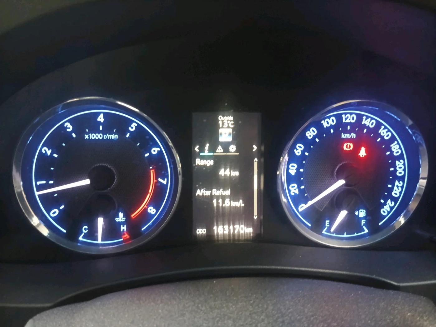2016 Toyota Corolla Altis VL CVT PETROL, Petrol, Automatic, 1,63,170 km, interior