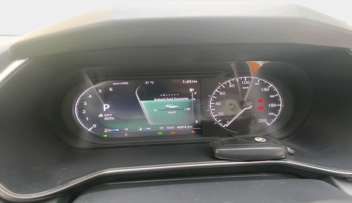 2021 Tata Safari XZA PLUS, Diesel, Automatic, 45,314 km, interior