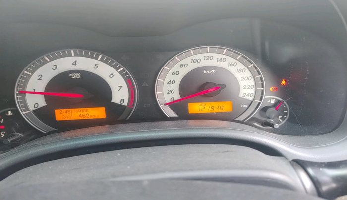 2012 Toyota Corolla Altis G PETROL, Petrol, Manual, 1,21,948 km, interior