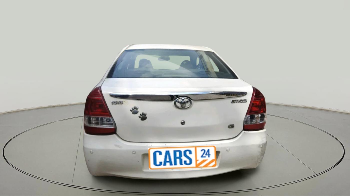 2012 Toyota Etios G, Petrol, Manual, 1,83,050 km, exterior