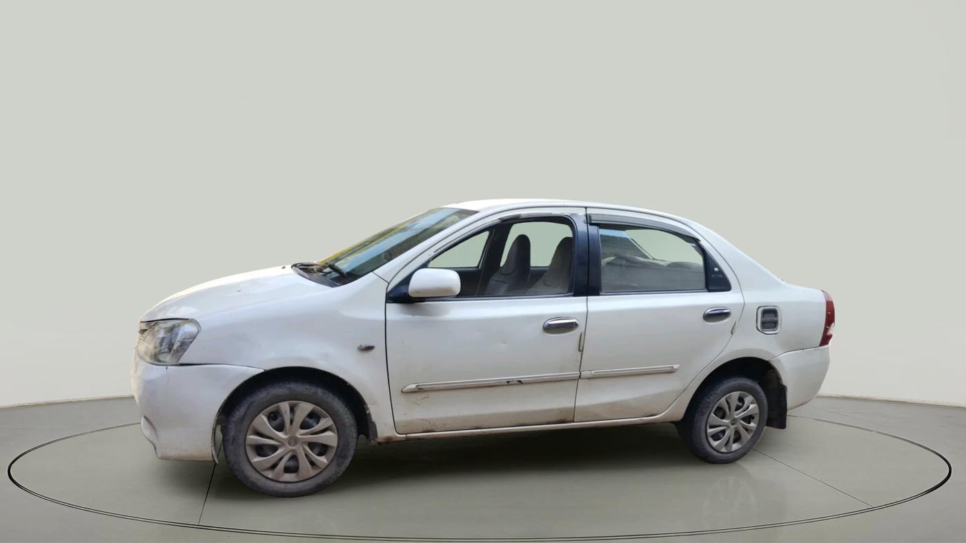 2012 Toyota Etios G, Petrol, Manual, 1,83,050 km, exterior