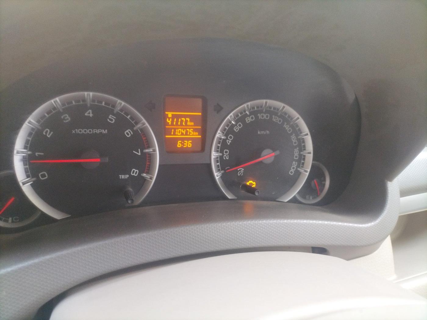 2014 Maruti Ertiga VXI, Petrol, Manual, 1,10,500 km, interior