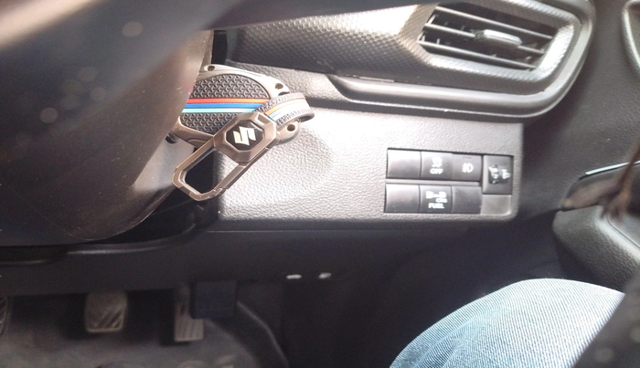 2024 Maruti BREZZA LXI S- CNG, CNG, Manual, 12,813 km, interior