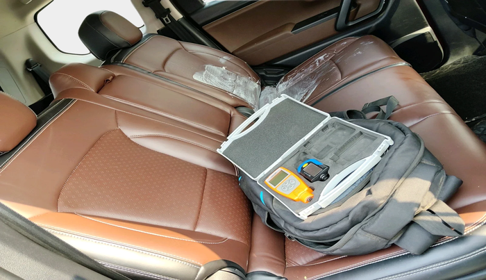 2023 Mahindra SCORPIO-N Z4 DIESEL MT 2WD 7 STR, Diesel, Manual, 81,604 km, interior