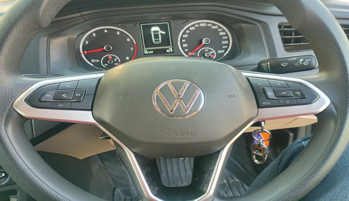 2022 Volkswagen VIRTUS COMFORTLINE TSI 1.0 MT, Petrol, Manual, 68,147 km, interior
