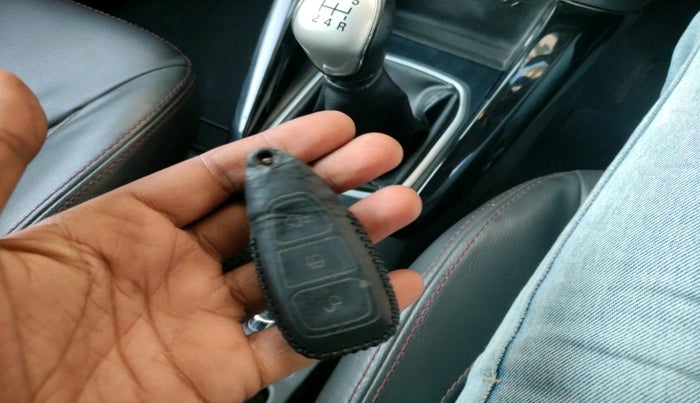 2017 Ford Ecosport TITANIUM+ 1.5L DIESEL, Diesel, Manual, 1,51,619 km, interior