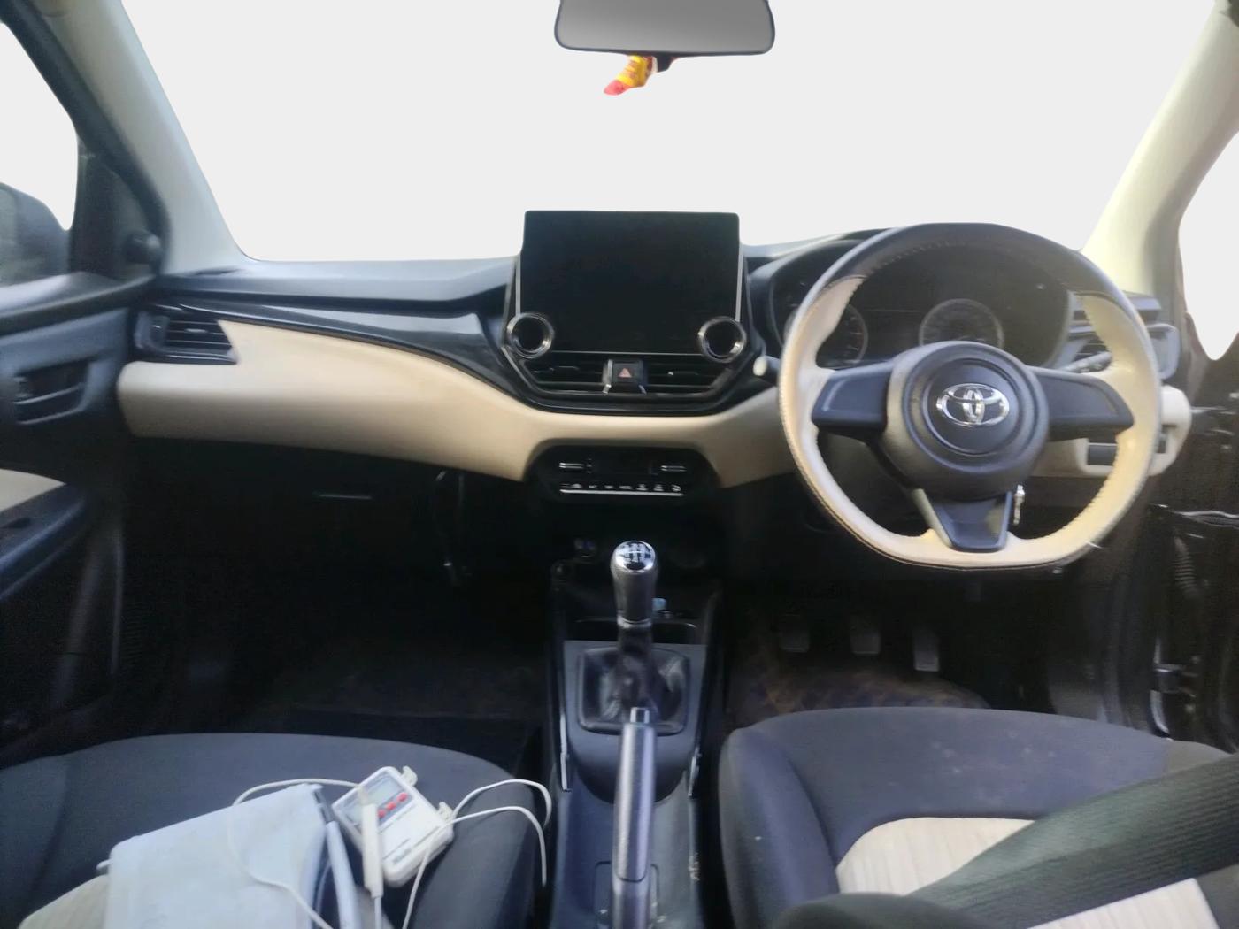 2024 Toyota Glanza E, Petrol, Manual, 20,768 km, interior