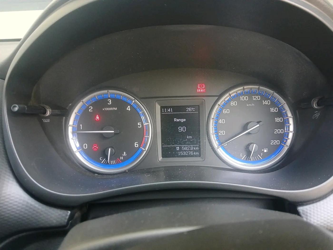 2016 Maruti S Cross ZETA 1.3, Diesel, Manual, 1,53,276 km, interior
