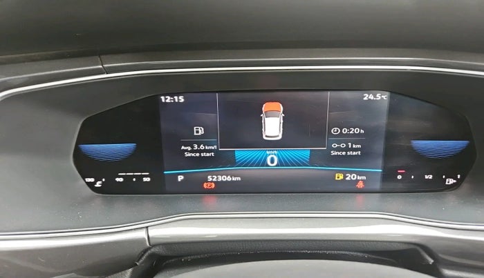 2021 Volkswagen TAIGUN TOPLINE 1.0 TSI AT, Petrol, Automatic, 52,306 km, interior