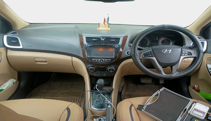 2015 Hyundai Verna FLUIDIC 1.6 VTVT S O AT, Petrol, Automatic, 55,653 km, interior