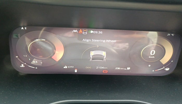 2025 Tata Curvv Accomplished Plus A 1.2 Hyperion GDI Petrol 6MT, Petrol, Manual, 2,104 km, interior