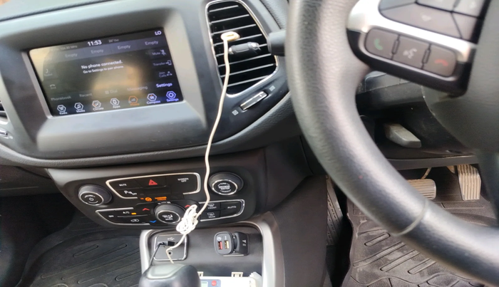 2019 Jeep Compass LONGITUDE (O) 1.4 PETROL AT, Petrol, Automatic, 44,731 km, interior