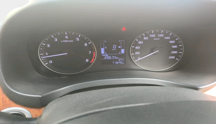 2017 Hyundai Creta SX PLUS 1.6 PETROL, Petrol, Manual, 71,645 km, interior