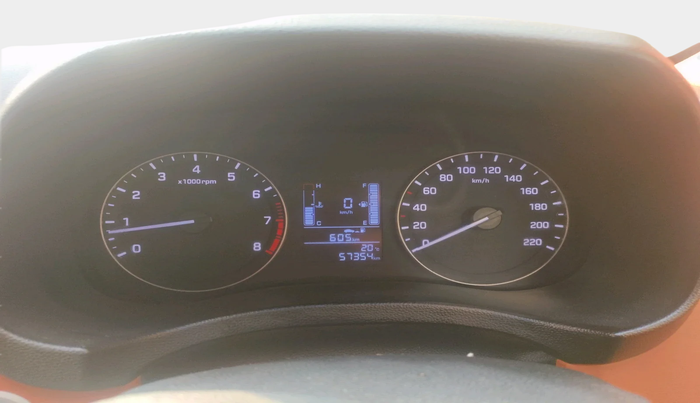 2018 Hyundai Creta SX 1.6 PETROL, Petrol, Manual, 57,354 km, interior