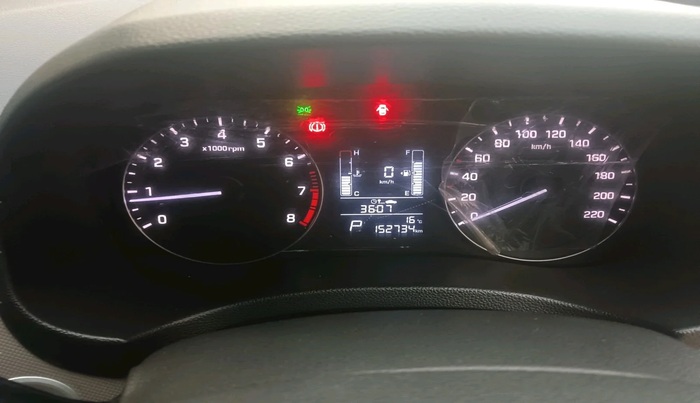 2017 Hyundai Creta SX PLUS AT 1.6 PETROL, Petrol, Automatic, 1,52,734 km, interior