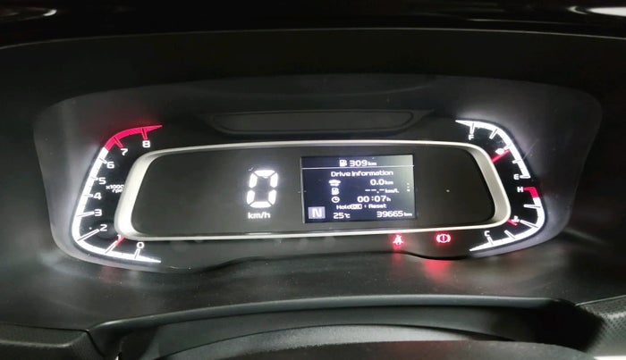 2021 KIA SONET HTX 1.0 IMT, Petrol, Manual, 39,665 km, interior