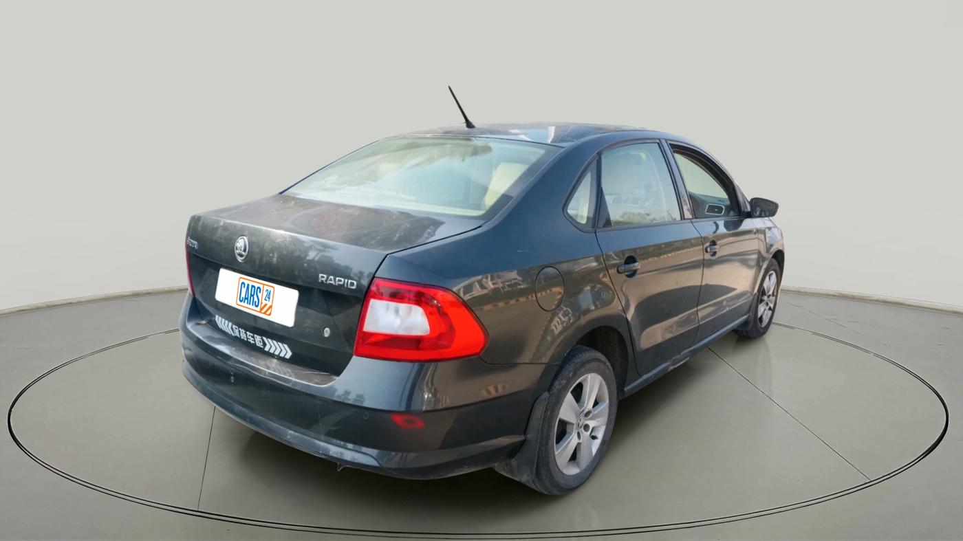 2018 Skoda Rapid AMBITION 1.5 TDI AT, Diesel, Automatic, 73,981 km, exterior