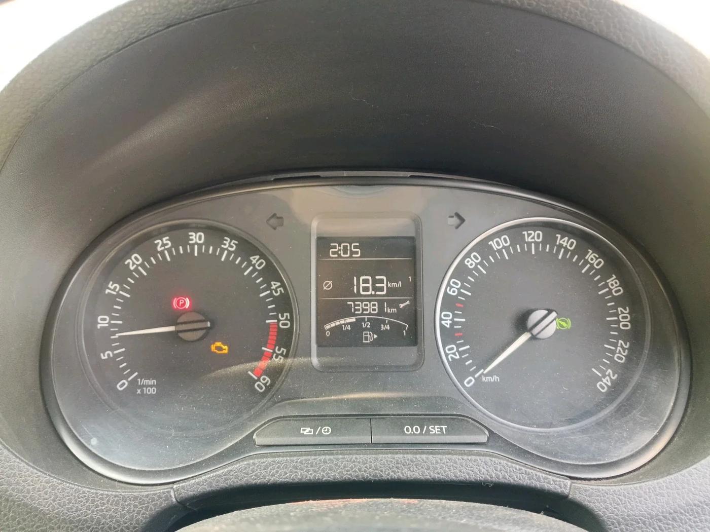2018 Skoda Rapid AMBITION 1.5 TDI AT, Diesel, Automatic, 73,981 km, interior