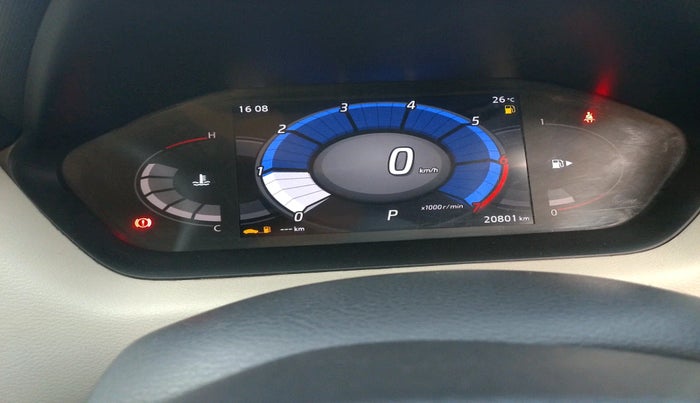 2021 Nissan MAGNITE XV TURBO CVT, Petrol, Automatic, 20,801 km, interior