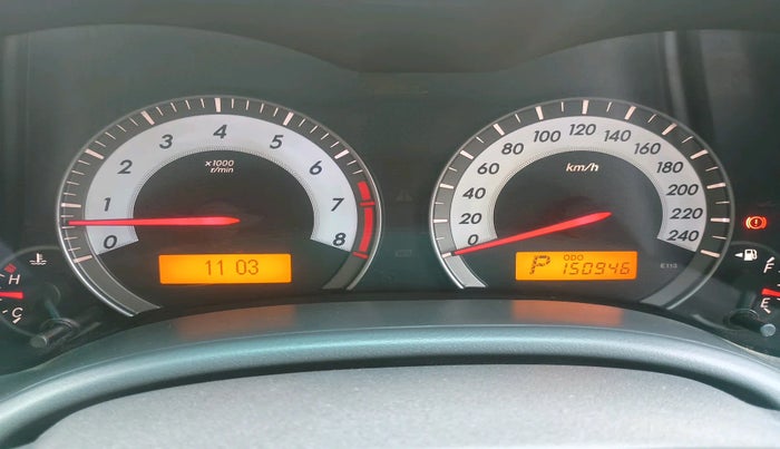 2012 Toyota Corolla Altis VL AT PETROL, Petrol, Automatic, 1,50,946 km, interior