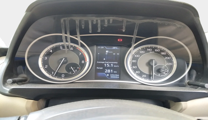 2020 Maruti Dzire ZXI PLUS, Petrol, Manual, 93,064 km, interior