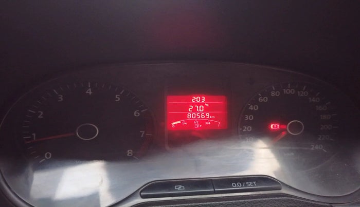 2011 Volkswagen Polo COMFORTLINE 1.2L PETROL, Petrol, Manual, 80,569 km, interior