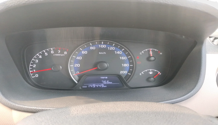 2017 Hyundai Xcent SX 1.2, Petrol, Manual, 1,49,449 km, interior