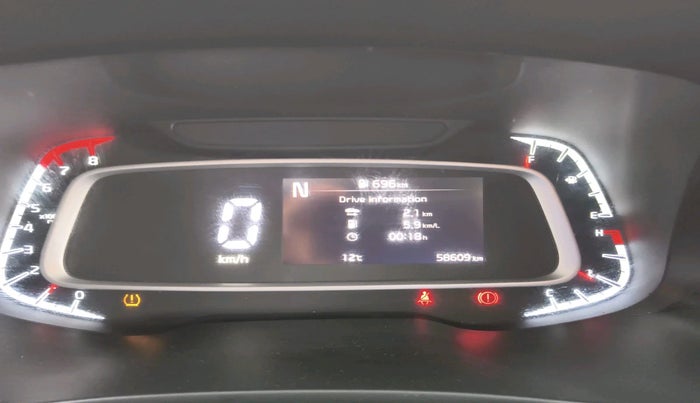 2022 KIA SONET GTX PLUS 1.0 IMT, Petrol, Manual, 58,609 km, interior