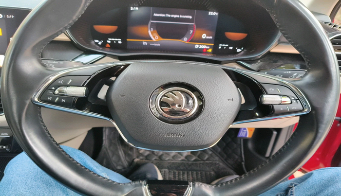 2022 Skoda SLAVIA STYLE 1.5L TSI MT, Petrol, Manual, 31,871 km, interior