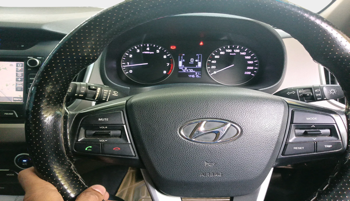 2017 Hyundai Creta SX PLUS 1.6 PETROL, Petrol, Manual, 44,615 km, interior