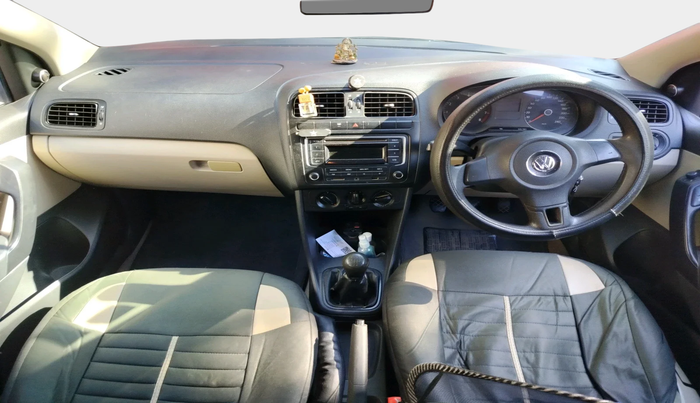 2013 Volkswagen Polo COMFORTLINE 1.2L PETROL, Petrol, Manual, 1,18,885 km, interior