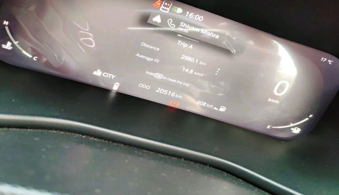 2024 Tata Curvv Accomplished S 1.2 Petrol 6MT, Petrol, Manual, 20,516 km, interior