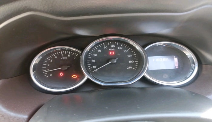 2018 Nissan Terrano XL (P), Petrol, Manual, 1,18,038 km, interior