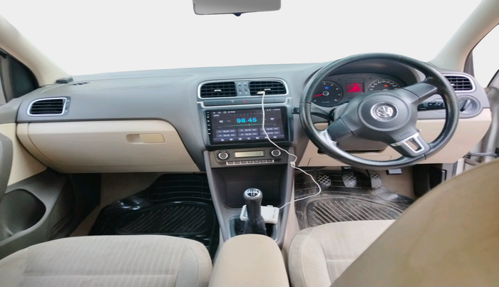 2012 Volkswagen Vento Comfortline 1.2 Petrol, Petrol, Manual, 1,20,618 km, interior