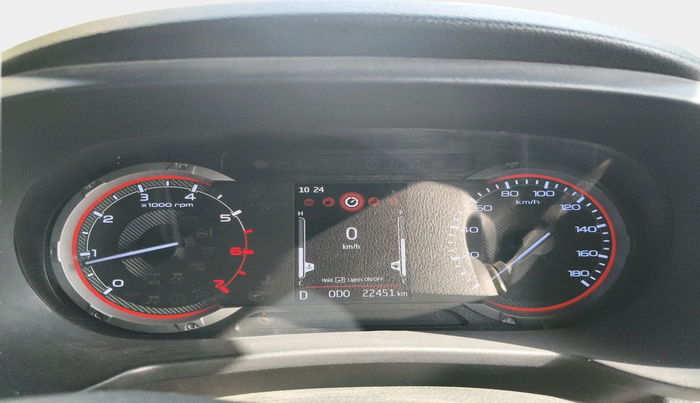 2021 Mahindra Thar LX  P 4WD AT CONVERTIBLE, Petrol, Automatic, 22,451 km, interior