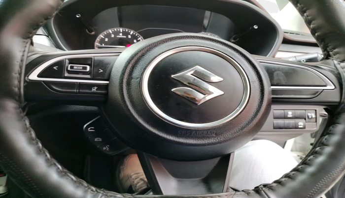 2023 Maruti BREZZA VXI SMART HYBRID, Petrol, Manual, 9,985 km, interior
