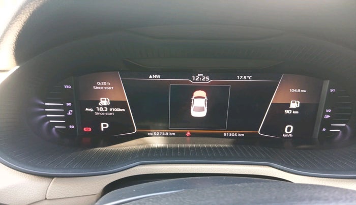 2018 Skoda Octavia L&K 1.8 TSI AT, Petrol, Automatic, 91,305 km, interior