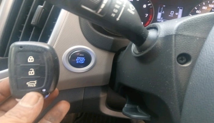 2018 Hyundai Creta SX PLUS AT 1.6 PETROL, Petrol, Automatic, 55,489 km, interior