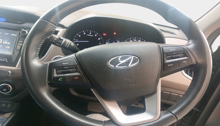 2018 Hyundai Creta SX PLUS AT 1.6 PETROL, Petrol, Automatic, 55,489 km, interior