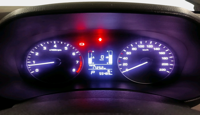 2018 Hyundai Creta SX PLUS AT 1.6 PETROL, Petrol, Automatic, 55,489 km, interior